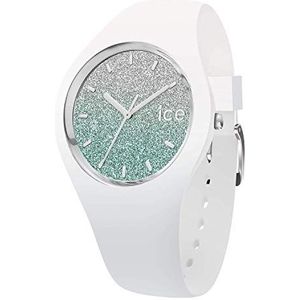 Ice-Watch - ICE lo White turquoise - wit dameshorloge met siliconen band - 013430, Wit., Medium (40 mm)