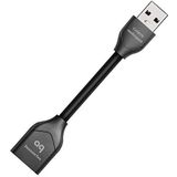 AudioQuest AA01 Dragon Tail USB-adapter, zwart