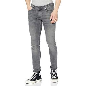 Jack & Jones Intelligence Heren Jeans Grijs Denim Skinny Denim Grijs 38, Grijze denim