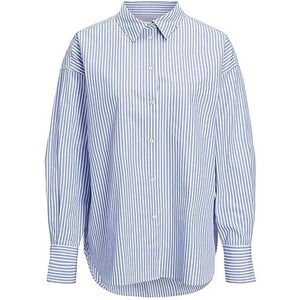 Jack & Jones Jjxx Jxjamie Ls Dames Popeline Casual Shirt Navy Blazer/Strepen: Strepen, XL, Navy-blazer/strepen: strepen