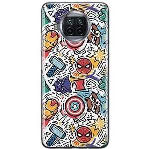ERT GROUP Xiaomi MI 10T LITE/REDMI Note 9 PRO 5G Hoes Origineel en officieel Marvel gelicentieerd product Motief Avengers 027 perfect aangepast aan de vorm van de mobiele telefoon, TPU Case