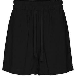 VERO MODA Vmcarmen Hr Loose Shorts Noos Dames, zwart.