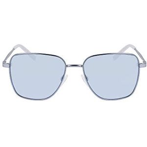 DKNY Dk116s zonnebril voor dames, blauwgroen mat gewassen
