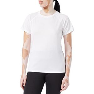 Stedman Apparel Active 140 Raglan sportshirt voor dames, Wit.