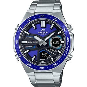 CASIO EDIFICE Casio Watch EFV-C110D-2AVEF, grijs, NOSIZE, klassiek, grijs., Klassiek