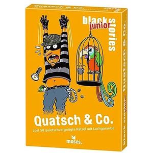 black stories junior Quatsch & Co.: Löst 50 quietschvergnügte Rätsel mit Lachgarantie