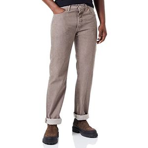 Levi's Heren Jeans 501® Original Fit, Brown Stonewash