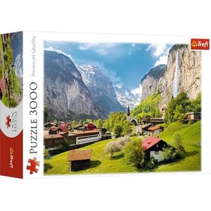 Idyllic Lauterbrunnen, Switzerland Puzzle (3,000 pieces)