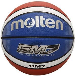 Molten BGMX7-C Bgmx-C Basketbal, rood/wit/blauw, officiële maat 7