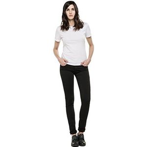 Replay Hyperflex Luz Skinny Jeans voor dames, Zwart (098)