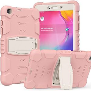 Beschermhoes voor Samsung Galaxy Tab A 8.0 2019 SM-T290/T295/T297, rondom bescherming voor kinderen en studenten, maat M, roze
