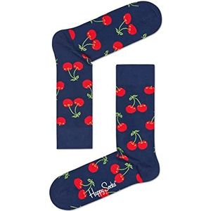 Happy Socks Cherry Sokken voor heren, Blauw-Groen-Rood