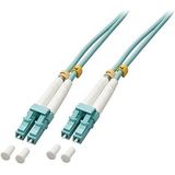 LINDY LWL-Duplex LC/LC OM3 kabel 150 m, Glasvezel kabel Blauw