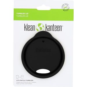 Klean Kanteen Uniseks - Tumbler deksel voor thermosfles/pint cup, zwart, 28 x 18 x 18 cm