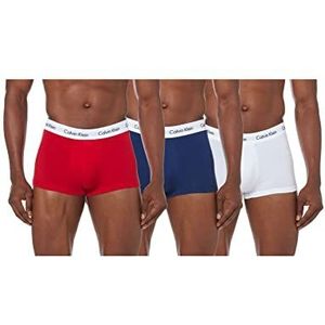 Calvin Klein Low Rise Trunk Herenboxershort, 3 stuks