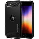 Spigen Rugged Armor iPhone SE 2022 SE 2020 8 7 (Czarny)