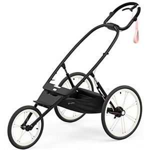 Cybex AVI-frame voor jogger buggy, 6 maanden tot 4 jaar, max. 111 cm en 22 kg, frame voor multisport kinderwagen, zwart/roze