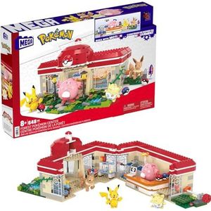 MEGA Pokémon Waldplezier Pokémon-Center: bevat Pikachu, Chaneira, Eevee en Togepi.