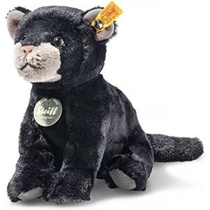 Steiff 067938 Teddies voor Tomorrow Taky Baby Panther, 19 cm, zwart