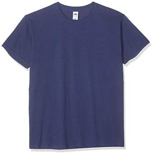Fruit of the Loom T-shirt (5 stuks) voor heren, Blauw (Navy 32)