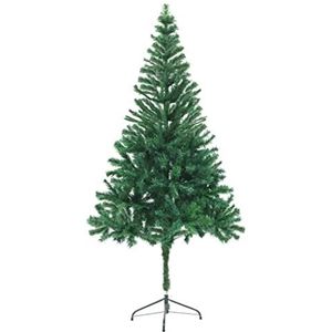 Realistische kunstkerstboom 180 cm 500 takken, dennenhout, groen, natuur