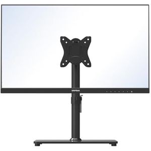 GRIFEMA GB1005-1 Staande tv-beugel voor 13-32 inch platte bochten Plasma OLED LCD LED Tafelstandaard met rotatie en in hoogte verstelbaar, tot 10 kg, VESA max. 100 x 100 mm