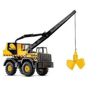 Basic Fun 6099 Tonka stalen kraan geel zwart