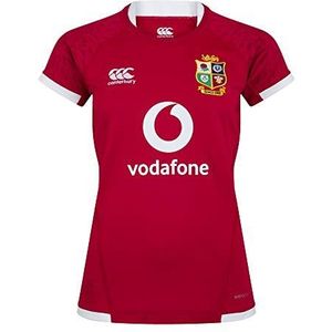 Canterbury Pro Leeuwen-rugby-shirt voor dames en heren, Rood (Tango Red)