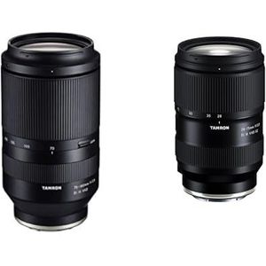 Zoom TAMRON - 70-180mm F/2.8 Di III VXD - Sony FE & Zoom mount - 28-75mm F/2.8 Di III VXD G2 - Sony FE Mount