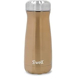 S'well Pyriet thermosfles, 470 ml, geïsoleerde reisfles, houdt dranken koud en warm, BPA-vrije roestvrijstalen waterfles