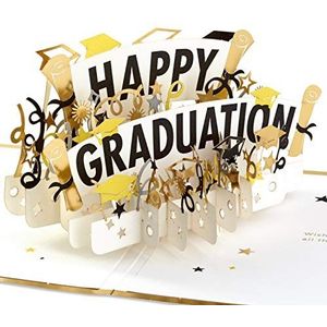 Hallmark Signature Paper Wonder wenskaart voor afstuderen, pop-upgraduatie