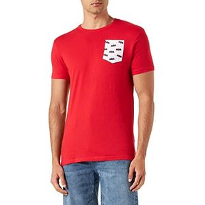 FRENCHCOOL 1988 T- Shirt Rouge Batman Homme, Rouge, XL