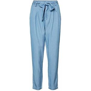 VERO MODA Vmmia Hr Loose Tie Ga Noos vrijetijdsbroek voor dames, lichte jeans, XS/34L, lichte jeans blauw