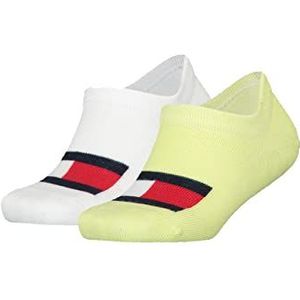 Tommy Hilfiger Th Kids Footie 2p Flag Footie Unisex, Heldere citroen