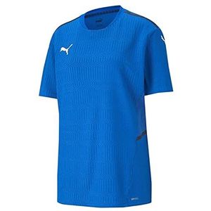 PUMA Teamcup Jersey Jr T-shirt voor jongens, Blauw