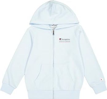 Champion Sweat-shirt à capuche avec fermeture éclair intégrale pour garçon Legacy Boy-Graphic, Bleu (Bs187), 11-12 ans