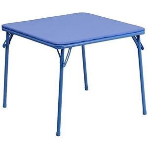 Flash Furniture Speel- en activiteitstafels, staal, blauw, 61 x 51,4 cm