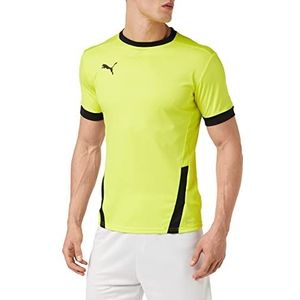 PUMA Teamgoal 23 Jr T-shirt voor kinderen, uniseks, Fluo Yellow-PUMA Black