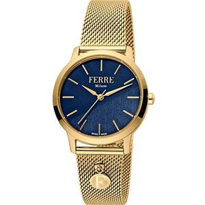 Ferrè Milano Elegant horloge FM1L152M0071, Geel goud, armband