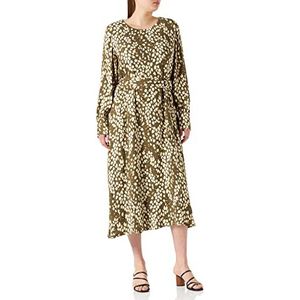 Gerry Weber dames jurk, Vanille-kaki print