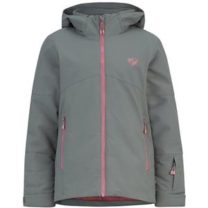 Ziener AMAJA Skijas/winterjas voor kinderen, warm, ademend, waterdicht, boedgroen, 164