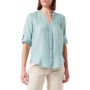 s.Oliver dames blouse 3/4 mouw, Turkoois