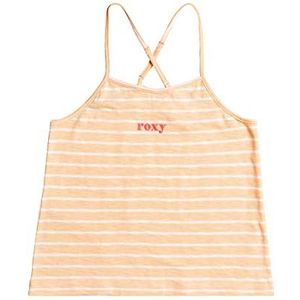 Roxy Beautiful Sunset T-shirt voor meisjes, Apricot Ice Kuta Stripes