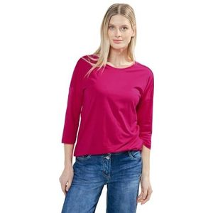 Cecil T-shirt à manches 3/4 pour femme, Sorbet rose, XXL