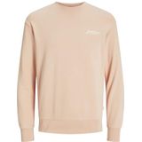 JACK & JONES Jjbeau Sweatshirt Crew Neck Jjbeau Sweatshirt met ronde hals voor heren (1 stuk), Perfect perzik, XXL