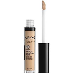 NYX Professional Makeup HD Studio Photogenic Concealer, voor alle huidtypes, medium dekking, kleur: Medium