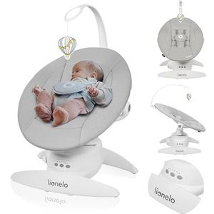 Lionelo - Iris - Babyschommel - 360° Draaibaar Zitje - 5 Snelheidsstanden