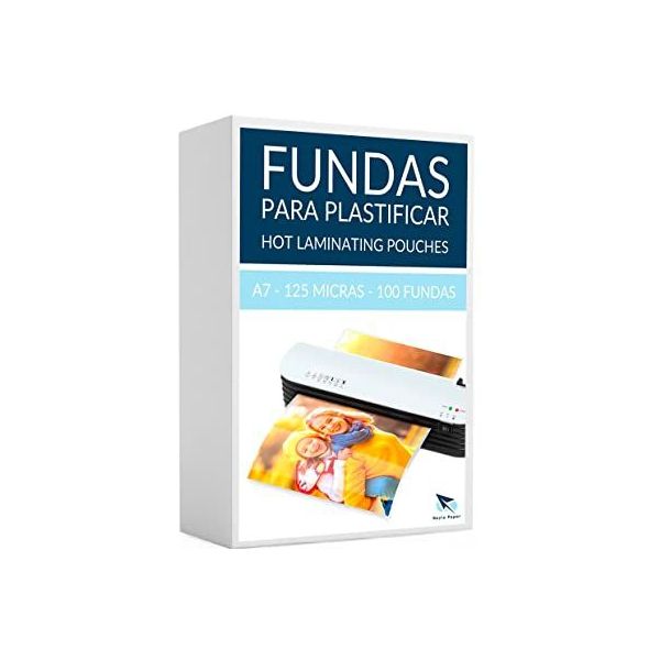 PAQ. 100 FUNDAS PLASTIFICAR FELLOWES 175MIC A3