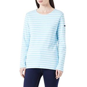 Armor Lux Lesconil Sweatshirt voor dames, Blue Sky/Wit