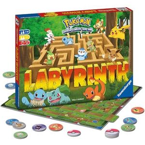 Ravensburger Pokémon Labyrinth - Zoek de Pokémon en vang ze allemaal! | 2-4 spelers | Leeftijd 7-99 jaar